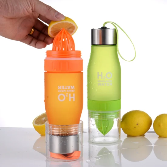 ポータブルトライタン水ジュースカップペットボトルフルーツエッグレモン
